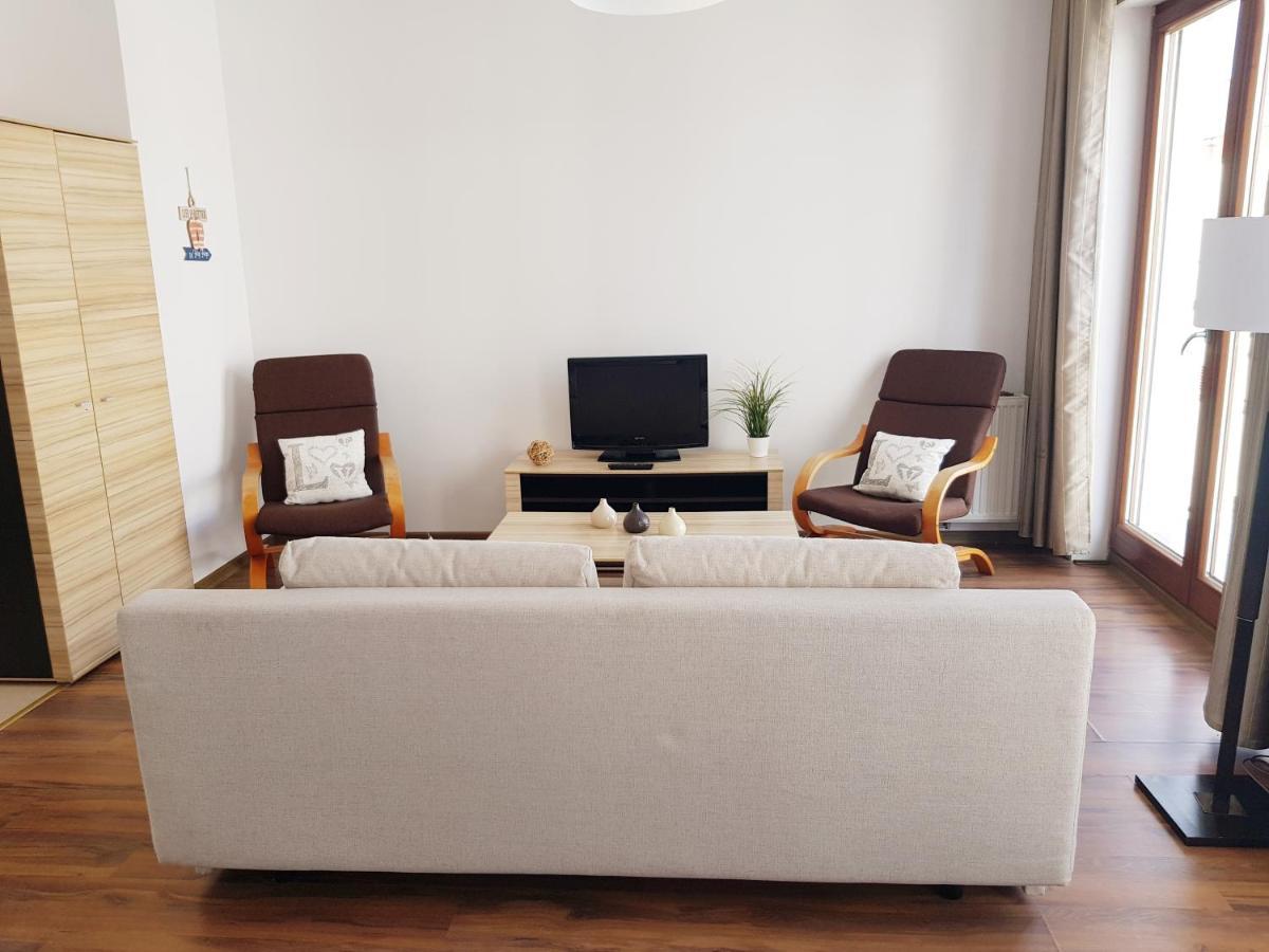 Apt With 6 Single Beds Свиноуйсьце Экстерьер фото
