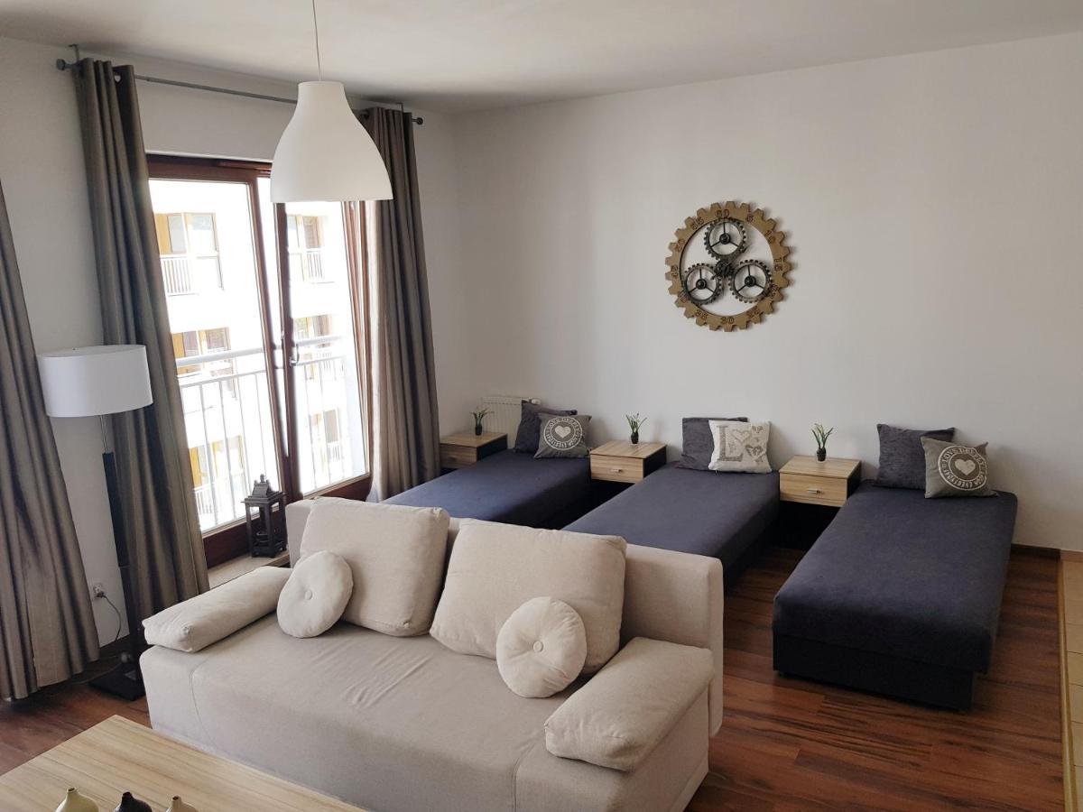 Apt With 6 Single Beds Свиноуйсьце Экстерьер фото